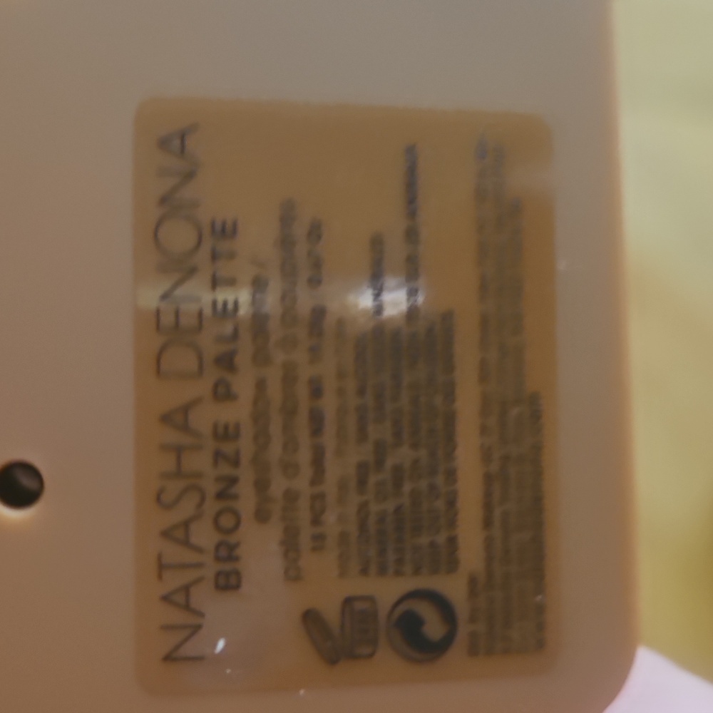 Natasha Denona Bronze Eyeshawdow Palette 15 Warm Toned Metallic NIB - Picture 4 of 9